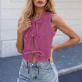 thumbnail image 2 of UANWENN Women's Washed Belted Vest Stylish Versatile Light Sweaters for Women Open Front Cardigans for Women plus Knit Cardigans Women Cardigans Sweaters for Women 2017 Cardigan Women plus Size 3x, 2 of 6