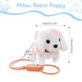 thumbnail image 3 of Simulation Electric Dog Cute Plush Toy Baby Kids Gifts,Emotional Healing On Demand,Dog Animals Plush Toy,Super Soft Plush Toys for Stress Relief & Anxiety Comfort Christmas Birthday Gift for Kids, 3 of 7