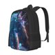 thumbnail image 1 of Balery Crystal Pattern White Horse Mochila para hombre y mujer - Tela Oxford 600D resistente - Gran capacidad, resistente al agua, ideal para la escuela, viajes y senderismo, 1 of 6