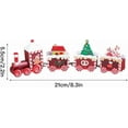 thumbnail image 3 of Christmas Train, Holiday Wooden Train, Christmas Tree, Mini Christmas Train Decorations, 3 of 5