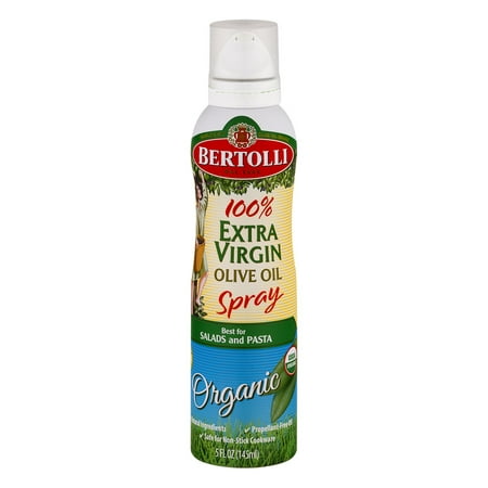 (3 Pack) Bertolli 100% Extra Virgin Olive Oil Spray Organic, 5.0 FL