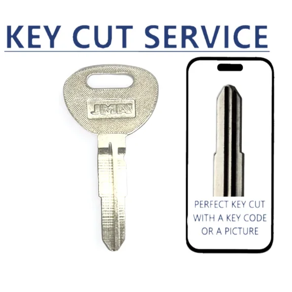 KEY CUT SERVICE   Hyundai Accent 1995 - 2005 HY13 / X235 Metal Key (JMA-HY-5)