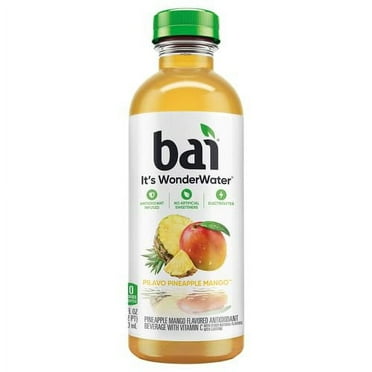 Pack Of 2 Bai Pilavo Pineapple Mango, 18 fl oz single (Package May Vary)