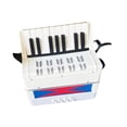 thumbnail image 5 of LeeQinersw Accordion 17 Keys 8 Bass Piano Portable Enlightenment Sturdy Musical Instrument, 5 of 9