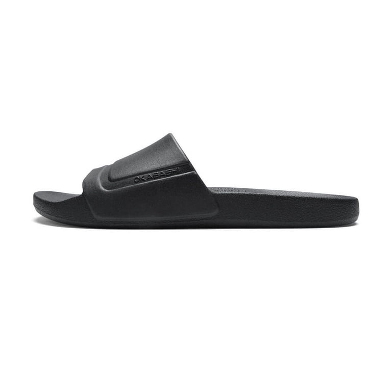 Okabashi Men\'s Coast Slide Sandals - Black - Size 8.5 Okabashi Coast Men main image 4