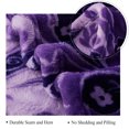 thumbnail image 2 of JML Soft Plush Fleece Blanket for Bed Sofa,Beauty Pattern Printed Queen Size 90" x 90", 2 of 2