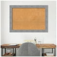 thumbnail image 5 of Amanti Art Natural Cork Board Framed Bark Rustic Grey Bulletin Board 41 in. x 29 in., 5 of 8