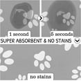 thumbnail image 4 of Dog Food Mats for Floors, Absorbent Quick Dry Pet Cat Food Mat, Dog Bowl Mats for Food and Water Dispenser Mat, Eco-Friendly Dog Accessories Pet Supplies 12"x20", 4 of 6