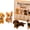 dog, variant on DIY Animal Bead Embroidery Kit, 4pcs 3D Animal Beading Crafts with Instructions, Cute Bead Art for Adults, Handmade Gift for Craft Enthusiasts