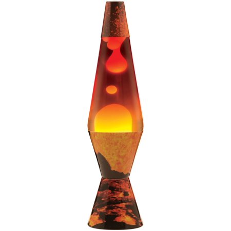 

Lamp Lava 2149 14.5-inch Decal Colormax Color Max Volcano Base/White Wax/Clear Liquid/Tri-Colored Globe