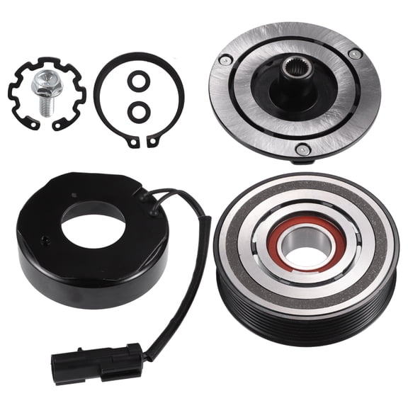 Unique Bargains 1 Set AC Compressor Clutch Kit Replace for DODGE DURANGO 2004-2008 8CYL 5.7L