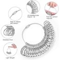 thumbnail image 4 of Instrumento de masurare a marimii inelelor, Metal, Argintiu, 4 of 4