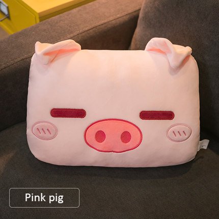Nueva almohada calentadora de manos de peluche Kawaii, lindos cojines de muñecos de peluche de dibujos animados, calentadores de manos de invierno para niñas, juguetes para niños, regalos