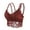 Wine, variant on Vedolay Plus Size Lingerie For Women Women’s Constant Convertible Strap Lightly Lined Demi Bra,Dark Gray L