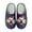 Yorkshire Terrier Dog Paw Bone, variant on Yorkshire Terrier Dog Paw Bone Pattern Cosy Slippers for Winter Warm Slippers with Non-Skid Sole for Women Men Indoor Outdoor Slip-On House Shoes, 5.5-6.5W/4-5 M