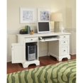 thumbnail image 4 of Home Styles Naples Pedestal Desk White Finish, 4 of 4