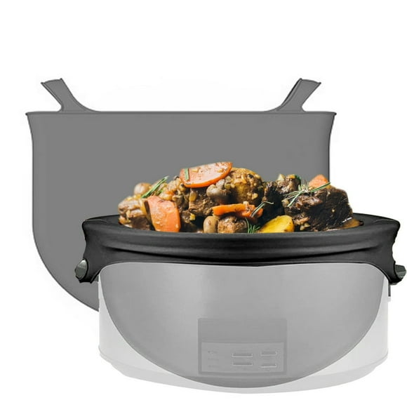 Generic Silicone Slow Cooker Divider Liners - Reusable Cooking Liner for 6QT Crock Pot