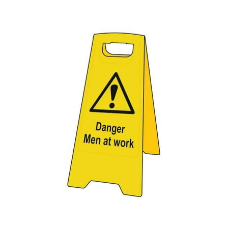 

Scan - Heavy-Duty A Board: Danger Men At Work