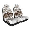 thumbnail image 2 of Pofeuu Woodland Forest With Deers Print Automotive Car Seat Covers Flat Cloth Full Set Seat Covers,Car Seat Covers front seats for Cars Trucks and SUVs-2 PCS, 2 of 9