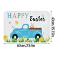 thumbnail image 4 of Qocolhg Carrots Bunny Happy Easter Kitchen Mats,Spring Home Decor Kitchen Rugs for Floor,Easter Doormat Spring Welcome Mat,Easter Bathroom Rugs Front Door Mat Indoor Outdoor Entrance Decor Clearance, 4 of 8