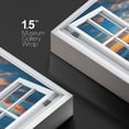 thumbnail image 4 of wall26 Canvas Print Wall Art Window View California Beach Sunset Sky Paradise Wilderness Nature Photography Realism Scenic Landscape Colorful Multicolor for Living Room, Bedroom, Office - 32"x48, 4 of 5