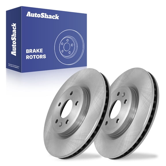 AutoShack Front Brake Rotors for Ford & Lincoln, Explorer 2011-2019 Taurus 2010-2019 Flex 2009-2019 MKS 2009-2012 MKT 2010-2019, AWD FWD L4 2.0L 2.3L V6 3.5L 3.7L - 12.8" (325 mm), 5-Lug