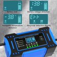 thumbnail image 4 of Battery Repair LCD Display 6A 12V Intelligent Car Battery Charger Car Motor, 4 of 8