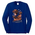 thumbnail image 2 of If It's Not a Dachshund It's Just a Dog Gift | Mens Dog Lover Long Sleeve T-Shirt, Royal, 3XL, 2 of 3