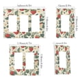 thumbnail image 2 of Yayeee Rocker Switch Wall Plate 1-Gang 4.6"x2.9" Home Decorative Outlet Cover, Small Strawberry Pattern, 2 of 6