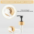 thumbnail image 4 of Bgsha Container Soap Dispenser Bamboo Pump Shampoo Pump Bottle Bathroom Accessories, 4 of 9