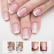 thumbnail image 5 of 10 Uds. Forma de extensión de uñas de fibra de vidrio Fibernails Building UV Gel acrílico TFixol Natural, 5 of 7