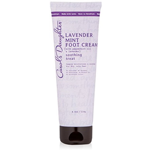 carol's daughter carols daughter lavender mint foot cream 4 oz, 6.1 ounce