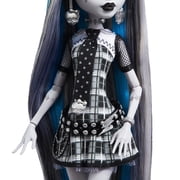 Monster High Reel Drama Frankie Stein Collector Doll in Black and White, Reproduction with Poster