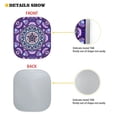 thumbnail image 5 of Binienty Boho Mandala Sun Shade for Car Windshield Foldable Floral Automotive Front Window Sun Visor 25.5x28.5 inch Boho Universal Car Accessories, 5 of 8