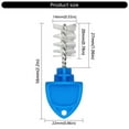 thumbnail image 5 of 10pcs Beer Plug Tap Brush Beer Tap Plug Brush,Beer Faucet Tap Cleaning Brushes,Faucet Plug Brush for Home Restaurant Use, 5 of 12