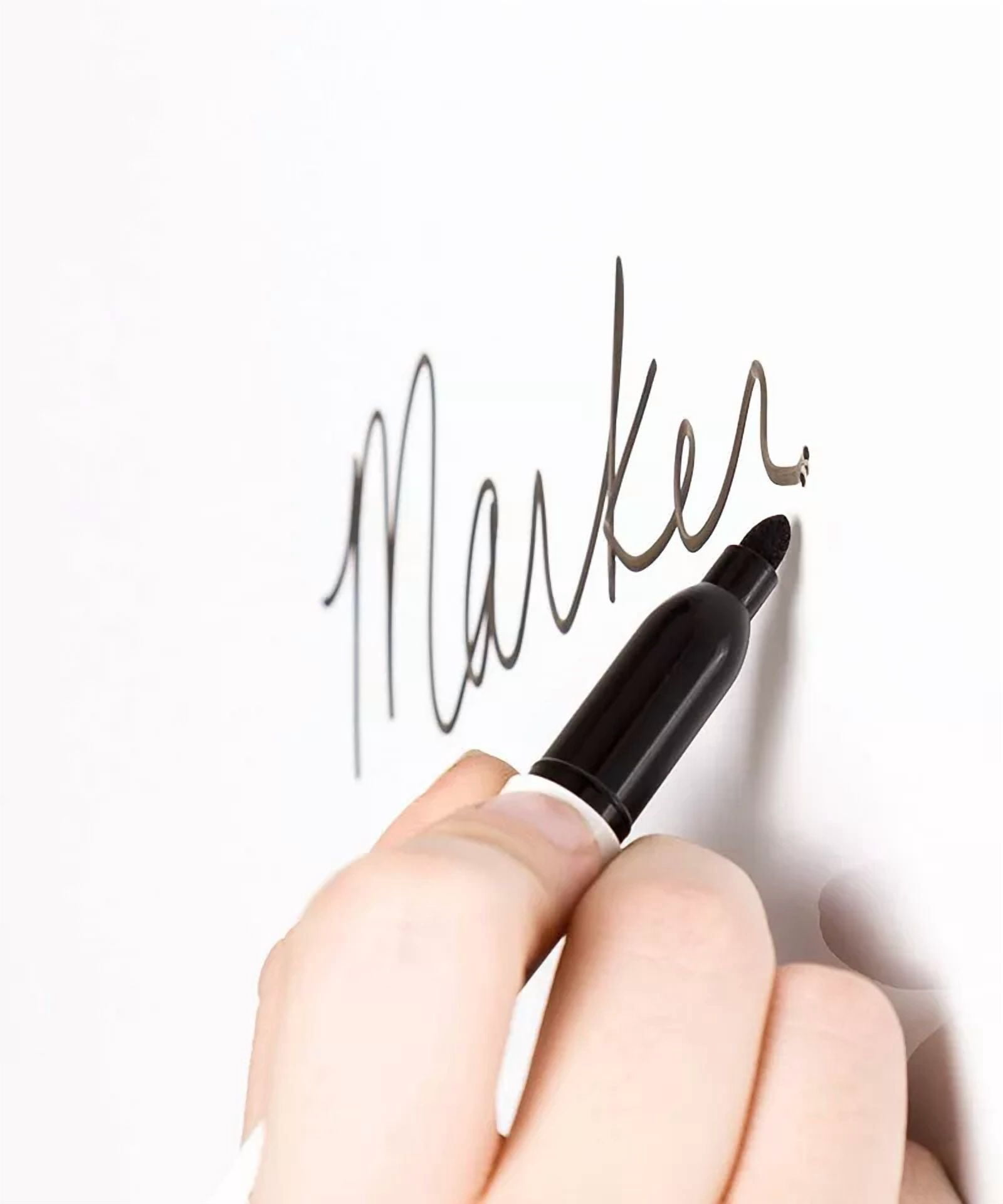 U Brands Low Odor Magnetic Dry Erase Markers With Erasers, Medium Point, Assorte