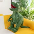 thumbnail image 2 of 16 Inch Dinosaur Plush Toy Soft Cuddly Stuffed Animal Premium Ultra-Soft Fabric Huggable Dinosaur Pillow for Playroom Decor Birthday Gift for Friends, 2 of 5