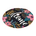 thumbnail image 2 of Bingfone Christmas Tree Skirt Mat Christmas Decoration Interior 48" -Floral Welcome Sign, 2 of 6