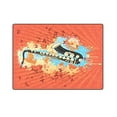 thumbnail image 3 of RYLABLUE Couverture en Polaire Note de Musique Canapé Ou Lit 58x80 Pouces, 3 of 3