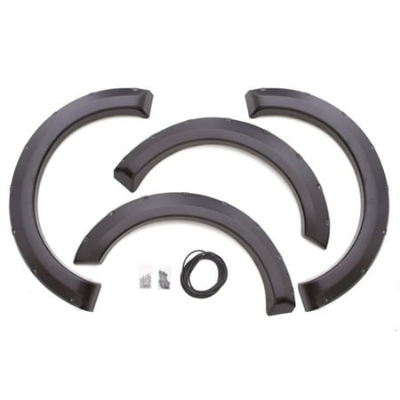 Lund 09-14 Ford F-150 (Ex Raptor) RX-Rivet Style Textured Elite Series Fender Flares - Black (4 Pc.) Fits select: 2013-2014 FORD F150 SUPER CAB, 2010 FORD F150 SUPERCREW