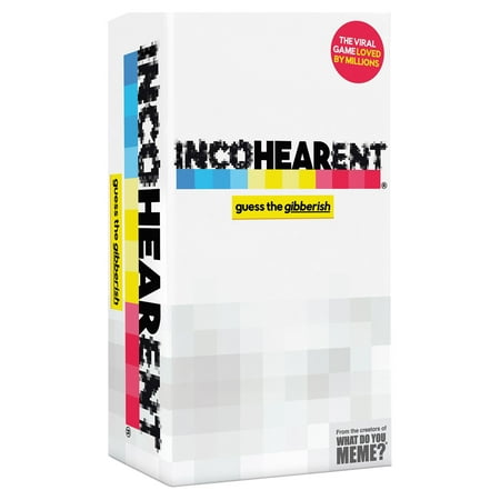 UPC: 0810816030333 | Incohearent – the Adult Party Game Where You Compete to Guess the Gibberish – by What Do You Meme? NSFW Card Game