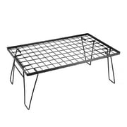simhoa Folding Camping Table Portable Desk Furniture Lightweight Metal Outdoor Table Beach Table for Garden Picnic Yard