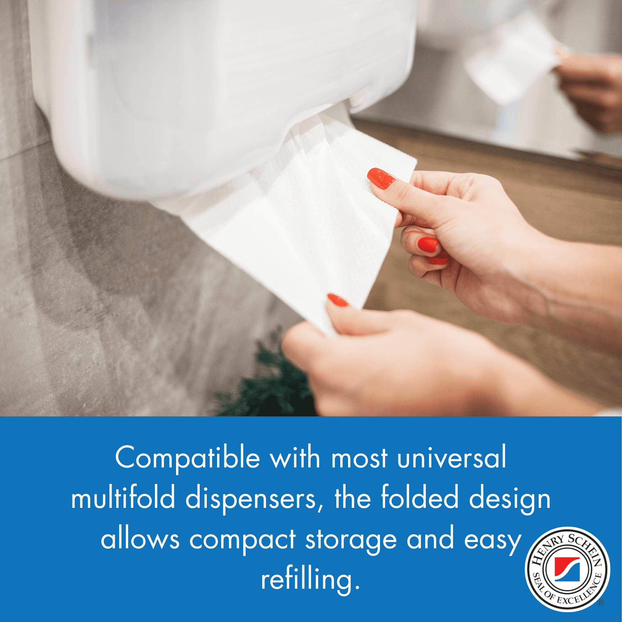 Henry Schein Multifold Paper Towels, 4000 Pcs, 16 Pack