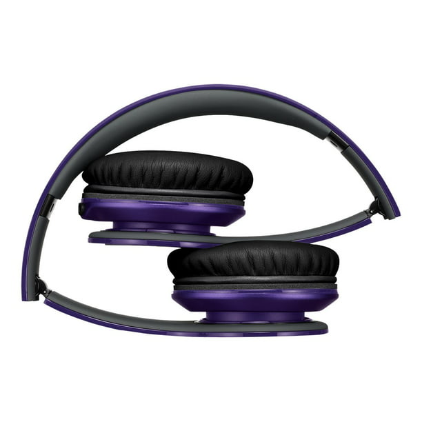 slå Arkæologiske Natur Beats Solo HD - Headphones with mic - full size - wired - purple -  Walmart.com