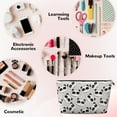 thumbnail image 3 of Picia Cute Panda Printed Leather Travel Toiletry Bag,Cosmetic Organizer, Makeup Travel Bag, Durable Travel Pouch, Compact Toiletry Bag, Travel Accessories, 3 of 6