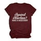 thumbnail image 2 of Camiseta de manga corta con estampado de letras informal para mujer Fridja  hjk1972, 2 of 6