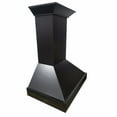 thumbnail image 3 of ZLINE 30 in. Wooden Wall Mount Range Hood in Black - Includes Motor, 3 of 5