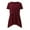 Wine, variant on Maternity Long Sleeve Shirt Soft Round Neck Pregnancy Tops Casual Solid Color Tee Top Shirts