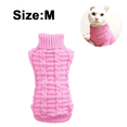 thumbnail image 2 of Suéter de cuello alto trenzado tejido prendas de punto prendas de vestir para perros y gatos MFZFUKR CPB-DE-LYY2059-3, 2 of 5