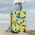 thumbnail image 4 of Uemuo Lemon Seamless Pattern Oil Painting Effect Printed Washable Luggage Cover - Fashion Suitcase Protector Fits 18-32 Inch Luggage -Small, 4 of 9
